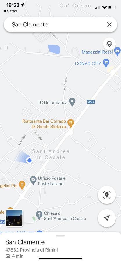 דירות Sant'Andrea in Casale Bilocale Della Pippi San Clemente מראה חיצוני תמונה